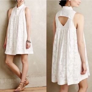 Anthropologie HD White dress